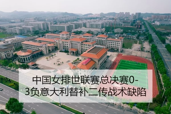 中国女排世联赛总决赛0-3负意大利替补二传战术缺陷